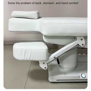 Table de massage professionnelle de luxe, esthétique, grand format, chauffée et réglable en hauteur - Product Image 4