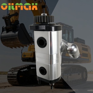 Pompe hydraulique à double engrenage Oilmax OM-3233 à double circuit avec garantie d'un an pour les machines de construction, les tracteurs agricoles - Product Image 1
