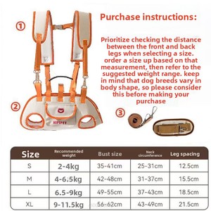 Tas Ransel Anjing Outdoor Cross Back Portabel untuk Perjalanan & Berkendara dengan Anjing, Dapat Digunakan Sepanjang Musim - Product Image 6