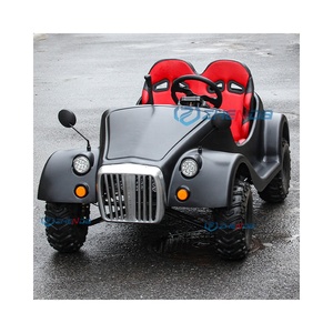 Voiture de sport électrique miniature à quatre roues motrices personnalisée pour le tourisme en plein air, modèle classique en acier à énergie nouvelle - Product Image 1