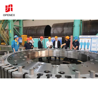 Joug de Rotor hydroélectrique géant pièces usinées par CNC joug acier grand Service de tournage vertical de fraisage horizontal Ultra-précision