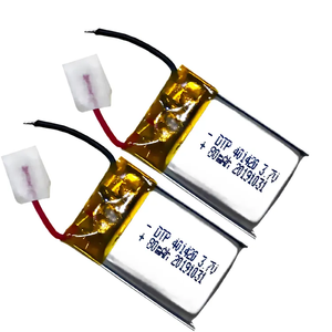 Batería de Polímero de Litio Recargable <span class=keywords><strong>DataPower</strong></span> con Certificación CB, Celda NCM 401420 401430, 3.7V 65mAh 130mAh, Baterías LiPo - Product Image 1