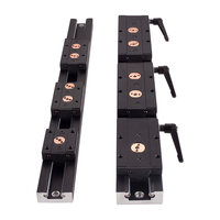 Guide linéaire double axe intégré léger SGR10 15N 20 25 35 avec bloc coulissant en acier et mécanisme de verrouillage pour machines à bois