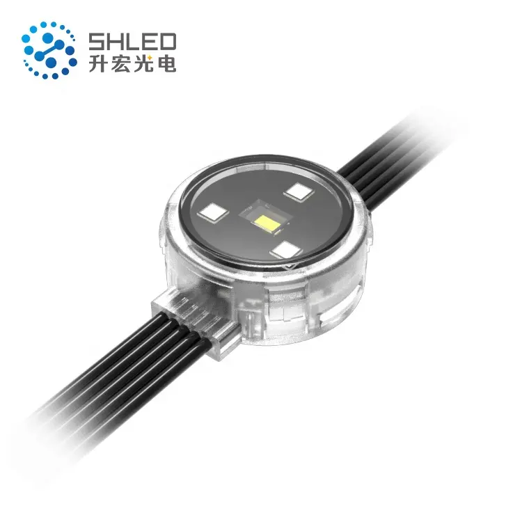 Cấu Hình Kênh Nhôm 30Mm Cho Đèn Led Điểm Ảnh 3 Điểm Nguồn Led Module Chiếu Sáng