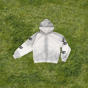 Sudadera de Invierno Extra Grande para Hombre, 100% Algodón, Forro Polar de Doble Cara, Cierre de Cremallera, Informal, Ecológica, Antiencogimiento, Transpirable - Product Image 1