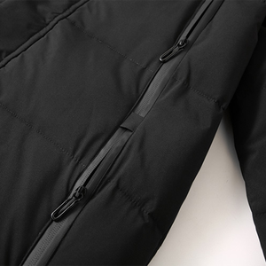 Vente directe d'usine, manteau à capuche épais surdimensionné <span class=keywords><strong>pas</strong></span> <span class=keywords><strong>cher</strong></span>, veste matelassée personnalisée, veste d'hiver pour homme, veste d'extérieur en duvet - Product Image 6