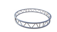 Estructura Circular de Aluminio de 290 mm para Iluminación de Escenarios, Estructura Redonda para Exhibición de Luces Colgantes para Eventos