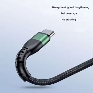Nylon Charging Cable Fully Compatible Type <b>C</b>-<b>USB</b> Cable 60W Phone Braided Type <b>C</b> Cables for Iphone for For Samsung for Xiaomi - Product Image 5
