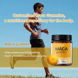 OEM/ODM Black <span class=keywords><strong>Maca</strong></span> <span class=keywords><strong>Root</strong></span> Gummies Erwachsenen hormon Kräuter verstärker Energy Boost & Big Booty Bio lebensmittel qualität 24 Monate Haltbarkeit - Product Image 2