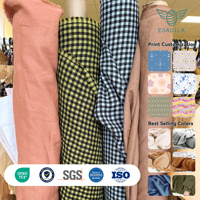 Tissu polyester/lin extra large 280 cm, 165 g/m², respirant, uni, pour literie de luxe, ameublement, sacs et textiles de maison - Sans couture