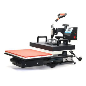 EF-HP1(38) Professional Swing Away Heat Press Machine for Custom T-Shirt Mug and Cap with Digital Timer and Adjustable Pressure - Product Image 1