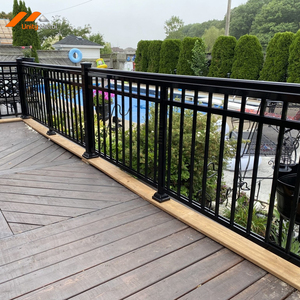 Steel Railing Systems Anti-Rust Electrophoretic Coated Security Barriers <b>for</b> Villa Gardens and Residential Projects - Product Image 1