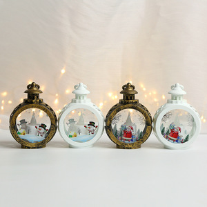 Luz Nocturna Colgante de Navidad, Lámpara con Forma de Vela para Mesa, Decoración para Ventana, Accesorio para Fiesta de Navidad - Product Image 4