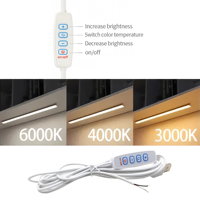 Câble d'extension avec variateur de lumière tactile USB DC5V 1-1.5A pour bande LED
