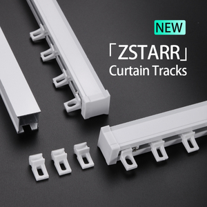 Ruote Silenziose ZSTARR per Binari <span class=keywords><strong>Tende</strong></span> in Alluminio, Installazione <span class=keywords><strong>a</strong></span> Soffitto o <span class=keywords><strong>a</strong></span> Parete Disponibile per <span class=keywords><strong>Tende</strong></span> <span class=keywords><strong>a</strong></span> Pieghe <span class=keywords><strong>a</strong></span> Pizzico - Product Image 2