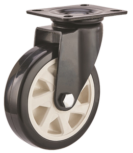 गुंगडोंग निर्माता ने मध्यम-भारी शुल्क 3 4 5 6 इंच का नारंगी पु स्विचवेल कैस्टर व्हील मुख्य रूप से परिवहन पर फिट - Product Image 4