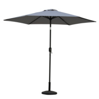 Parasol de table couleur personnalisée en gros parasol extérieur moderne pour cour jardin patio parasol pliable Milan hôtels