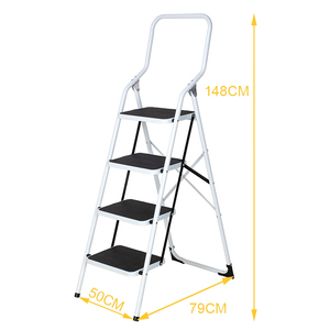 Nhà Máy Nóng Bán Thang Có Thể Gập Lại 4 Bước Hộ Gia Đình Gấp Thang Sắt - Product Image 4