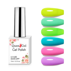 Esmalte de Uñas en Gel de Colores Jelly Candy de Quengel Factory, 15 ml, Muestras Gratis, Esmalte de Uñas <span class=keywords><strong>Fluorescente</strong></span>, Gel UV - Product Image 3