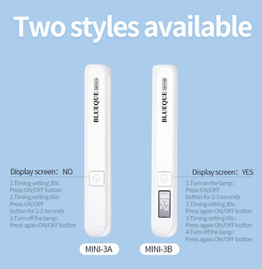 Mini lámpara LED UV profesional para uñas, secador de uñas de mano con curado rápido, ligero, portátil para salón de casa, hecho de plástico duradero - Product Image 6