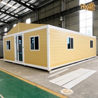 Fabricant de maisons préfabriquées en conteneurs HUAYING, maison modulaire pour une vie moderne, bureau, dortoir, camping et applications de villas
