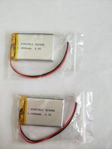 แบตเตอรี่ลิเธียมโพลิเมอร์แบบชาร์จได้ยูนิเซลล์ 523450 <span class=keywords><strong>3</strong></span>.7V 1000mAh - Product Image 6