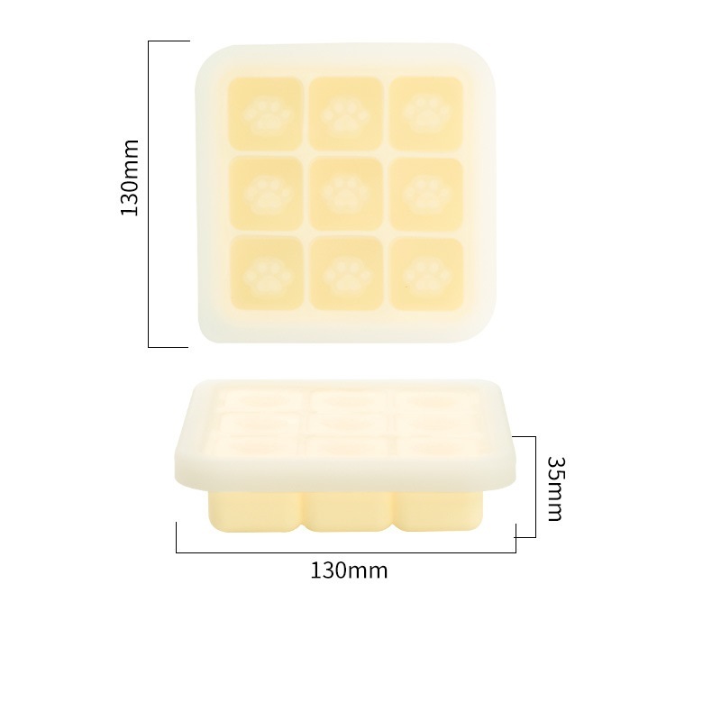 Cat Claw Nine Palace Grid (Cream Yellow)