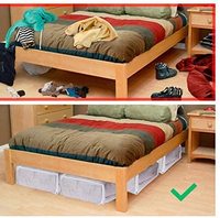 Sac de rangement transparent en PVC recyclable avec fermeture éclair pour couvertures, literie et vêtements – Sacs de déménagement en vinyle transparents