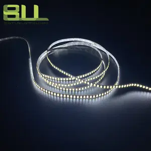 Super Slim 4mm larghezza PCB SMD 2835 led strip 180LED/M led strisce luminose a led flessibili con illuminazione decorativa