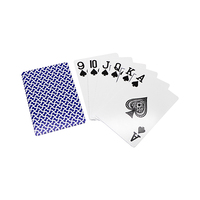 Jeu de cartes à jouer en papier personnalisé avec logo, impression par sublimation pour adultes, WJPC-Printing, devant et dos