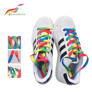 Tali Sepatu Bendera Cetakan Sublimasi Poliester Datar, Tali Sepatu Ikat Celup Kerut Semua Jenis - Product Image 2
