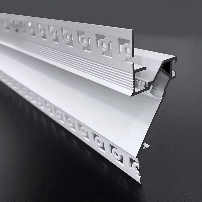 Profilé Aluminium pour éclairage LED, plâtre en plâtre, jupe de plafond, 3d 2022