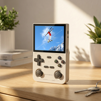 Console de jeu portable Linux GAMINJA U.S. en stock avec carte TF de 64 Go intégrée, plus de 16000 jeux, batterie de 3500 mAh, prise en charge du Wi-Fi