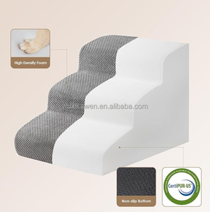 Di alta qualità pieghevole Pet Dog scala scala di arrampicata per cani gatti di schiuma - Product Image 2