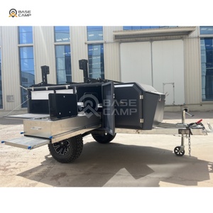 Remolque Plegable Multiusos para Autocaravana en Venta, Remolque Utilitario Plegable con Plataforma Plana, Autocaravana con <span class=keywords><strong>Techo</strong></span> Elevador - Product Image 2