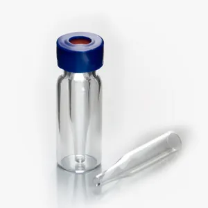 מעבדה כרומטוגרפיה ניתוח שונה צורת 150uL-250uL זכוכית מיקרו-הכנס עבור 2ml בקבוקוני HPLC