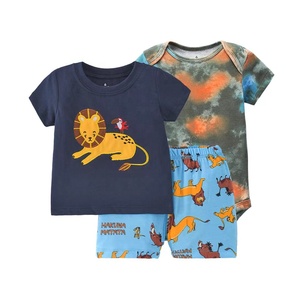 Set di <span class=keywords><strong>Abbigliamento</strong></span> per Neonati 2026, Completo 3 Pezzi con Body e Pantaloni per Bambini e Bambine - Product Image 5