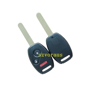 Chất lượng cao thông minh <span class=keywords><strong>Key</strong></span> Fob <span class=keywords><strong>Honda</strong></span> 2 + 1 nút điều khiển từ xa <span class=keywords><strong>Key</strong></span> mà không có logo hon66/433MHz/id46 chip giải mã cho chìa khóa xe - Product Image 1