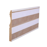 Échantillons Gratuits Plinthes Modernes en MDF et Pin Blanc Pré-Préparé pour Appartements