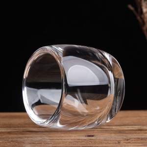 Logotipo personalizado mini pequeñas tazas de té de cristal vasos de té - Product Image 4