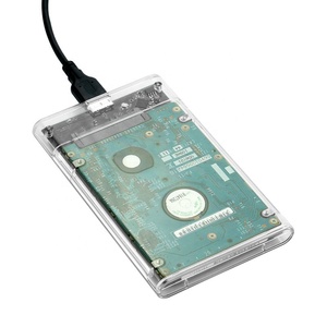 กล่องใส่ฮาร์ดดิสก์แบบใสขนาด <span class=keywords><strong>2.5</strong></span> นิ้ว รองรับ SATA III เป็น USB 3.0 สำหรับฮาร์ดดิสก์แบบ SSD และ <span class=keywords><strong>HDD</strong></span> รองรับความจุสูงสุด 6TB สำหรับแล็ปท็อปและพีซี - Product Image 2