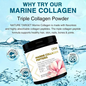 Poudre de collagène <span class=keywords><strong>marin</strong></span> hydrolysé personnalisable OEM/ODM <span class=keywords><strong>pour</strong></span> la peau, les cheveux, les ongles et les <span class=keywords><strong>articulations</strong></span> - Complément alimentaire - Product Image 2