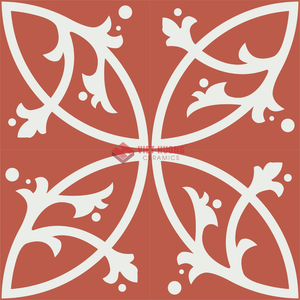 Handmade Encaustic Cement <b>Tile</b> 200x200mm Decorative Accent Wall <b>Tile</b> For Kitchen <b>Backsplash</b> International Trade - Product Image 6