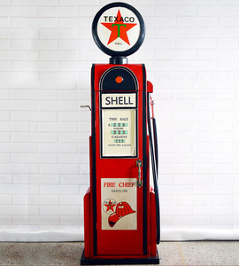 Modelo de Dispensador de Metal Personalizado, Accesorios de Fotografía, Decoraciones Metálicas para Bares y Cafeterías, Modelo de Estación de Servicio de Gasolina Vintage - Product Image 6