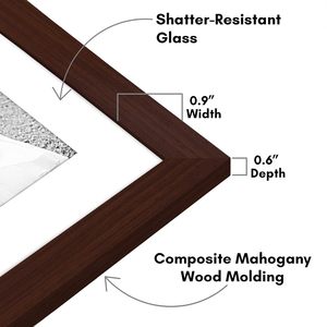 Picture <strong>Frames</strong> with Shatter-Resistant Glass - <strong>Gallery</strong> Wall <strong>Frame</strong> <strong>Set</strong> with One 11x14, Two 8x10 and Four 5x7 <strong>Frames</strong> - Product Image 4