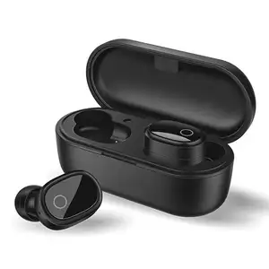 VIMAI Ear Phone Earphone Black Mini In-ear Stereo Hifi Sound Earphone TWS 5.1 Earbud Wireless Headset Earphone For Mobile Phone