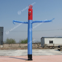 Danseur publicitaire gonflable avec logo personnalisé, figurine gonflable d'extérieur, Air Dancer à une jambe pour l'accueil