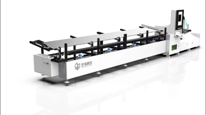 เครื่องตัดท่อด้วยเลเซอร์อัตโนมัติสำหรับฟิล์มกันรอย รุ่นใหม่ ใช้น้ำ ระบบ Cypcut AI ตัดโลหะ แก้ว อะคริลิก พลาสติก MDF และท่อ - Product Image 5