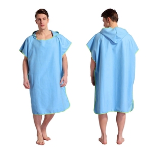 Nueva Toalla de <span class=keywords><strong>Playa</strong></span> con Capucha de Microfibra de Secado Rápido y Antiarena Personalizada para Verano, Poncho de Microfibra para <span class=keywords><strong>Playa</strong></span> - Product Image 6