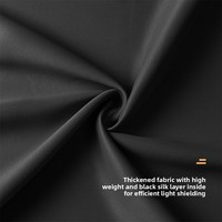 Rideaux occultants prêts à poser à œillets, 100 % polyester, couleur unie, haute précision, écologiques, pour l'hôtellerie, vente en gros transfrontalière